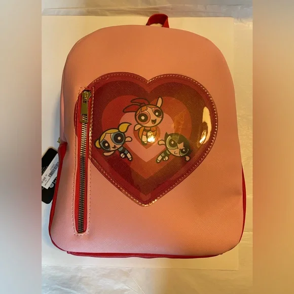 Powerpuff  Girls!! 👊 Backpack By Bioworld.  NWT - Picture 2 of 15